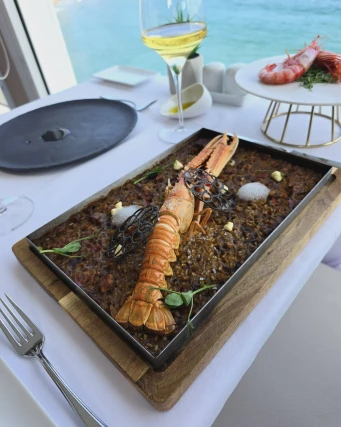 Mediterranean flavoured cuisine